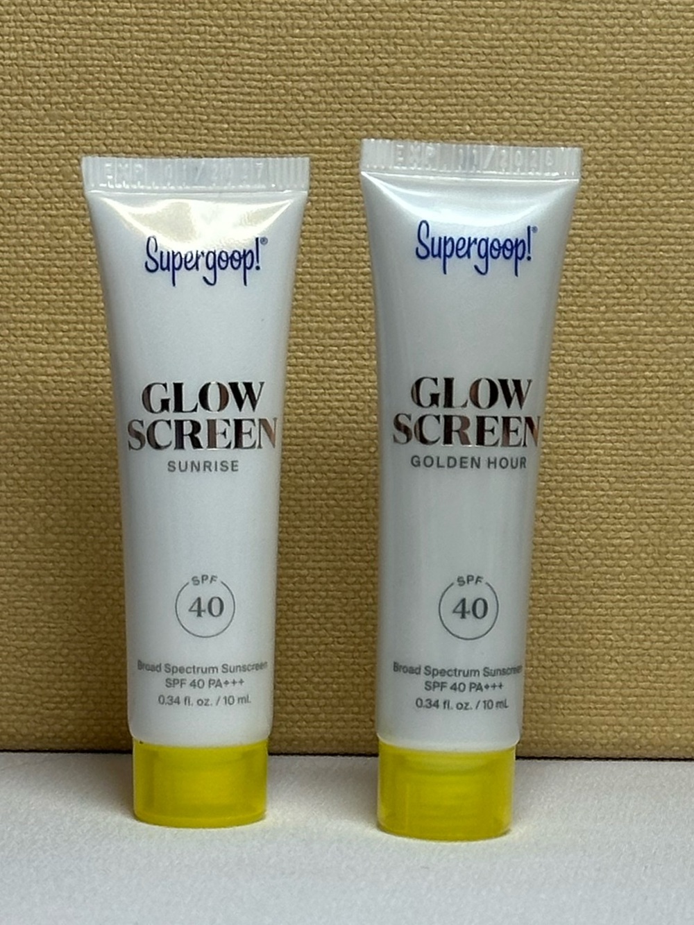 Supergoop! Glow Screen SPF 40 Travel Tubes